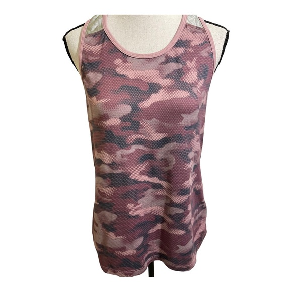 Evolution and Creation Tank Top camouflage pink grey. Workout fits S/med… - Picture 2 of 8
